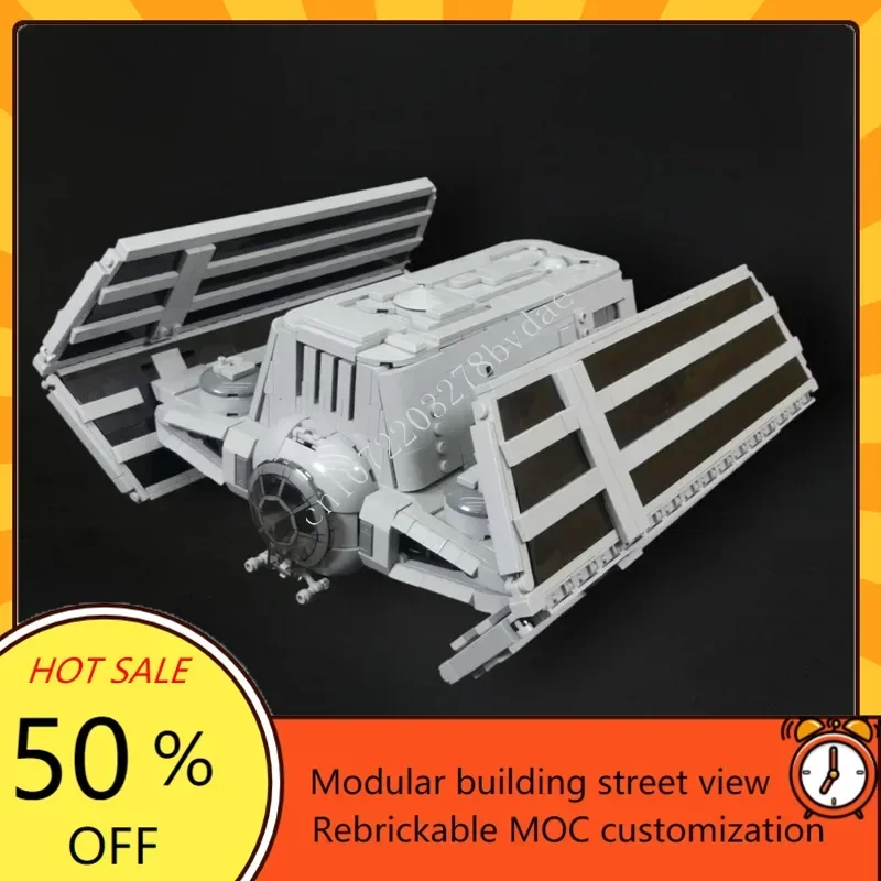 

2077PCS MOC TIE Scout - Minifig Scale Custom Puzzles Model Technical Set DIY Educational Assembly Creative Kids Puzzle Xmas Gift