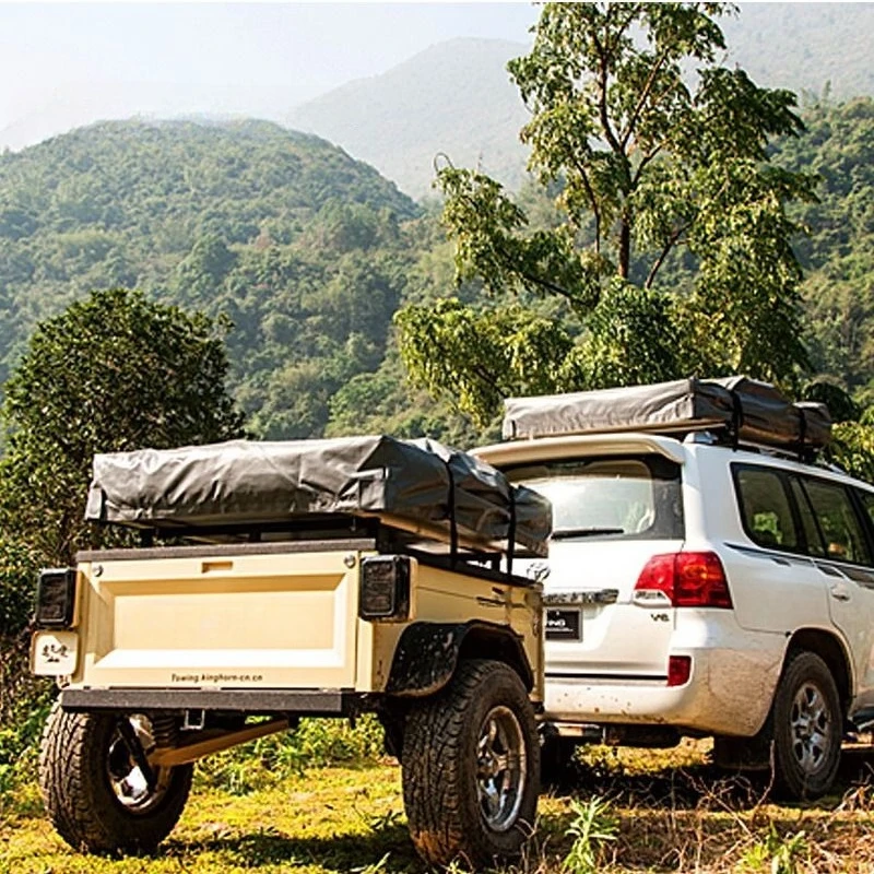 Off-road small trailer, special equipment for outdoor camping self-driving tour with tent