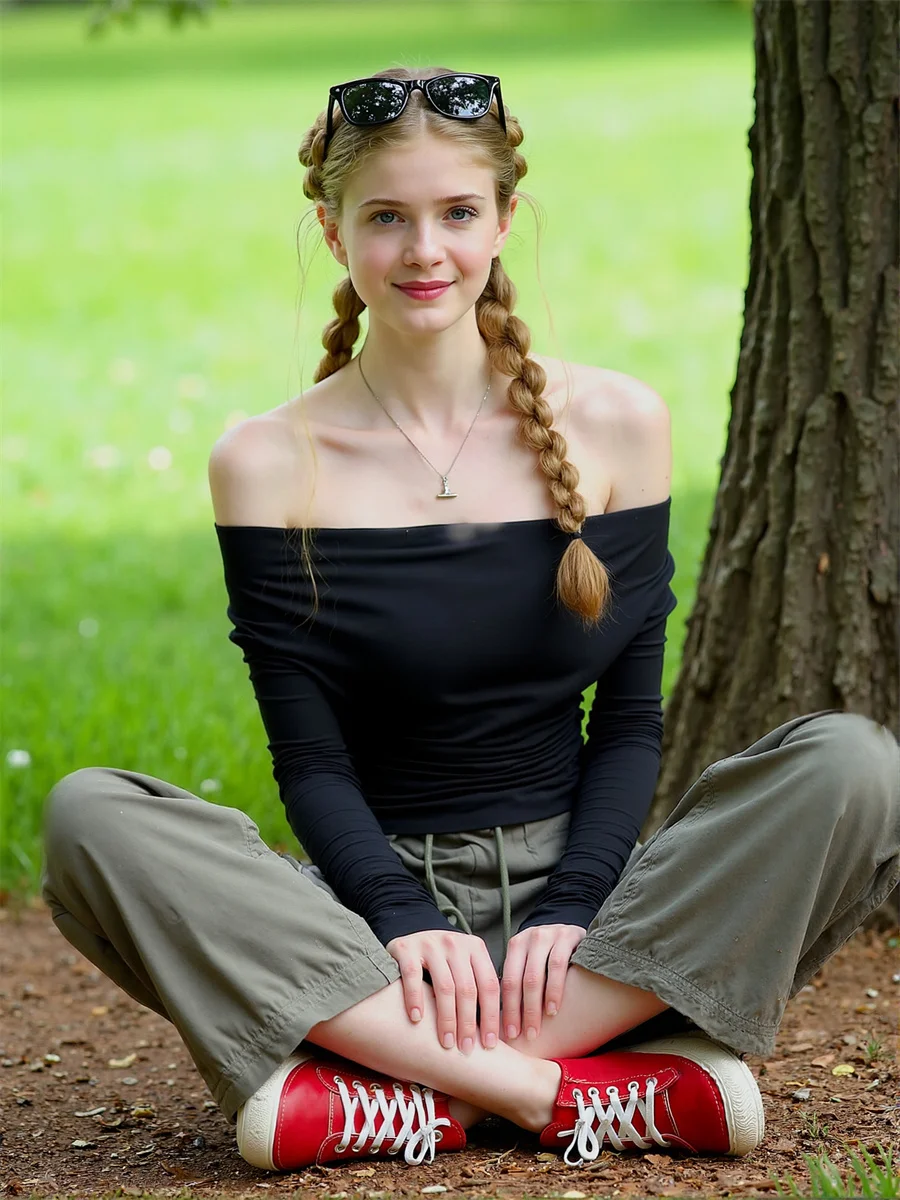 

Long Sleeve T-Shirts Woman Off Shoulder Sexy Solid Elegant Women'S Clothing 2025 Trend Spring Bow Detail Sweet Pretty Cute Girly