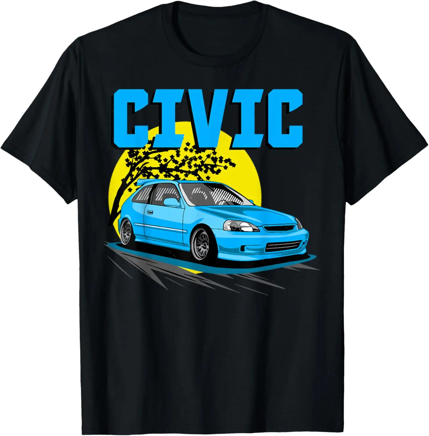 1997 CIVIC eg ek type r Hatchback car T-Shirt