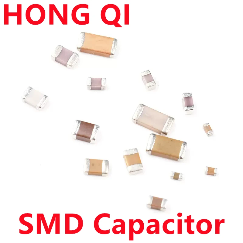 100PCS SMD Capacitor 0402 0603 0805 1206 10uf 106 25V 50V X7R MLCC