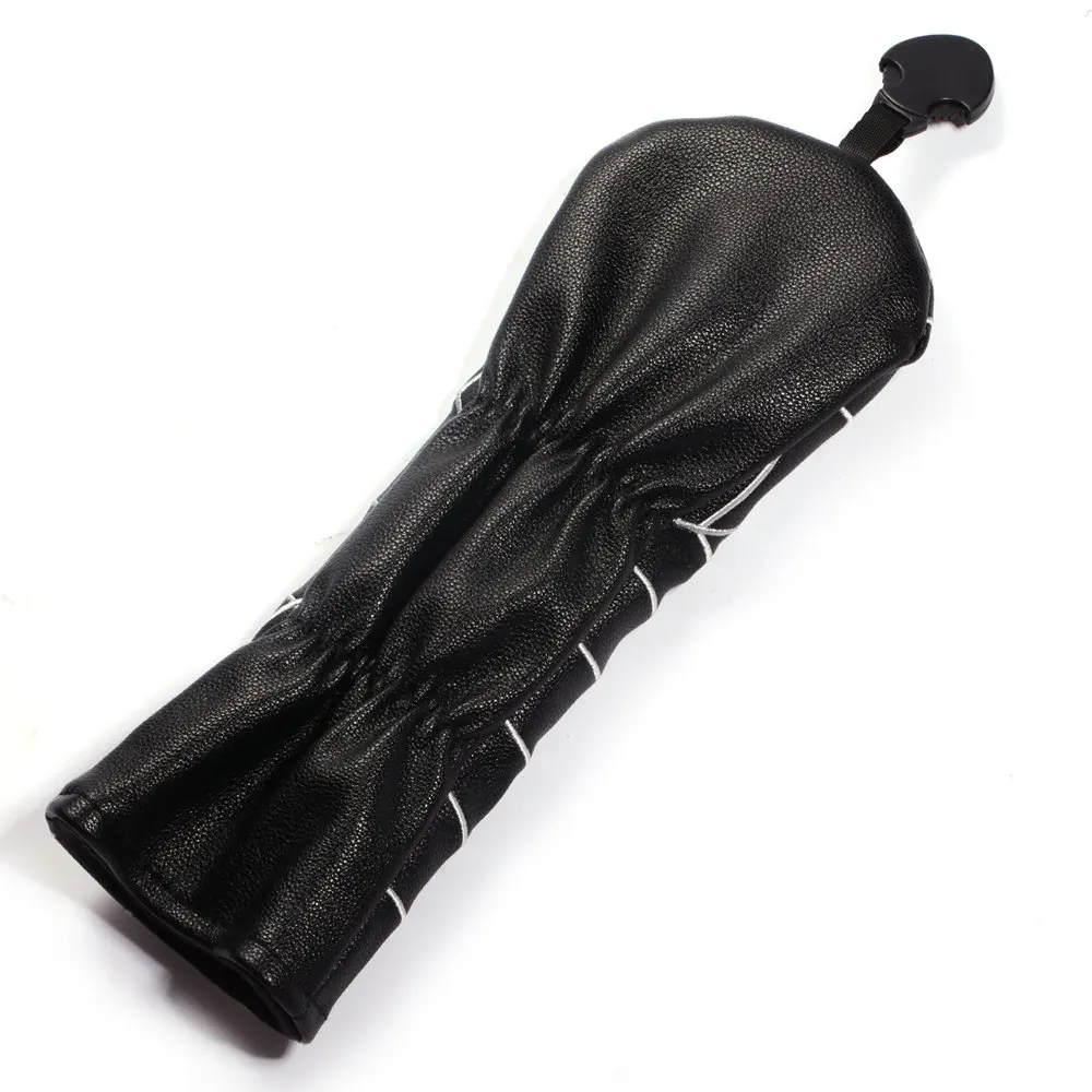 Golf Club Head Covers for Driver Cover Fairway Cover Hybrid Cover Blade Putter Covers PU Leather Headcover