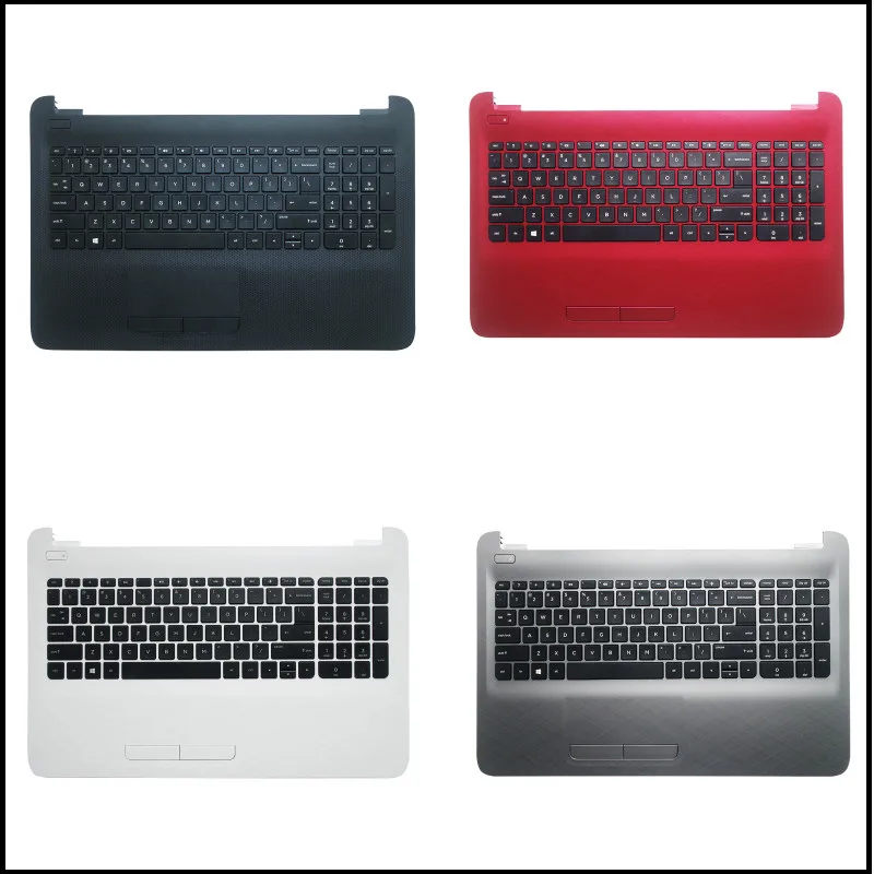 

New Laptop Palmrest Upper Top Cover Case Keyboard For HP 250 G4 255 256 G5 TPN-C125 ​TPN-C126 15-AC 15-AY 15-AF 15-BN 15-BA