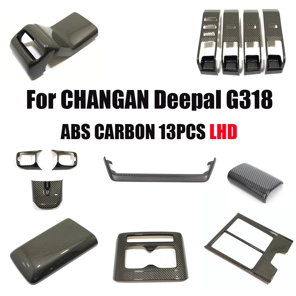 

LHD For CHANGAN Deepal G318 2024-2025 CAR gear shift Water Cup Door Window Glass Lift Control Switch Rear Air Condition outlet