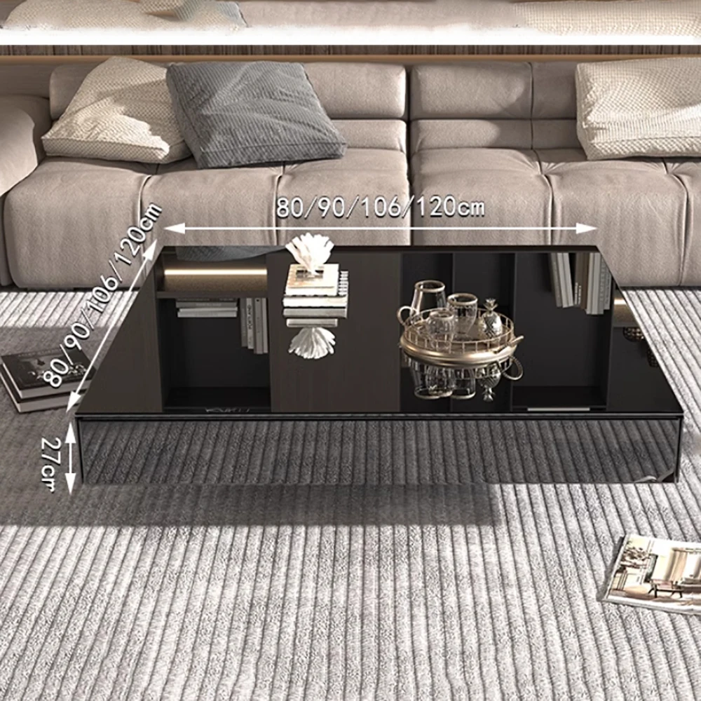 Simple Storage Coffee Table Glamour Minimalist Unique Design Coffee Table Premium Table Basse Pour Salon Living Room Furniture