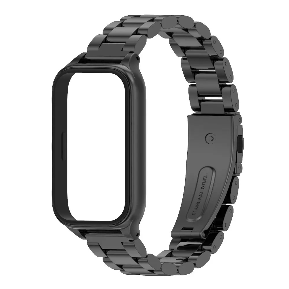 Redmi Band 3 Strap Smart Bracelet Metal Stainless Steel Replacement Wrist Band For Redmi Smart Band 3 Watchband
