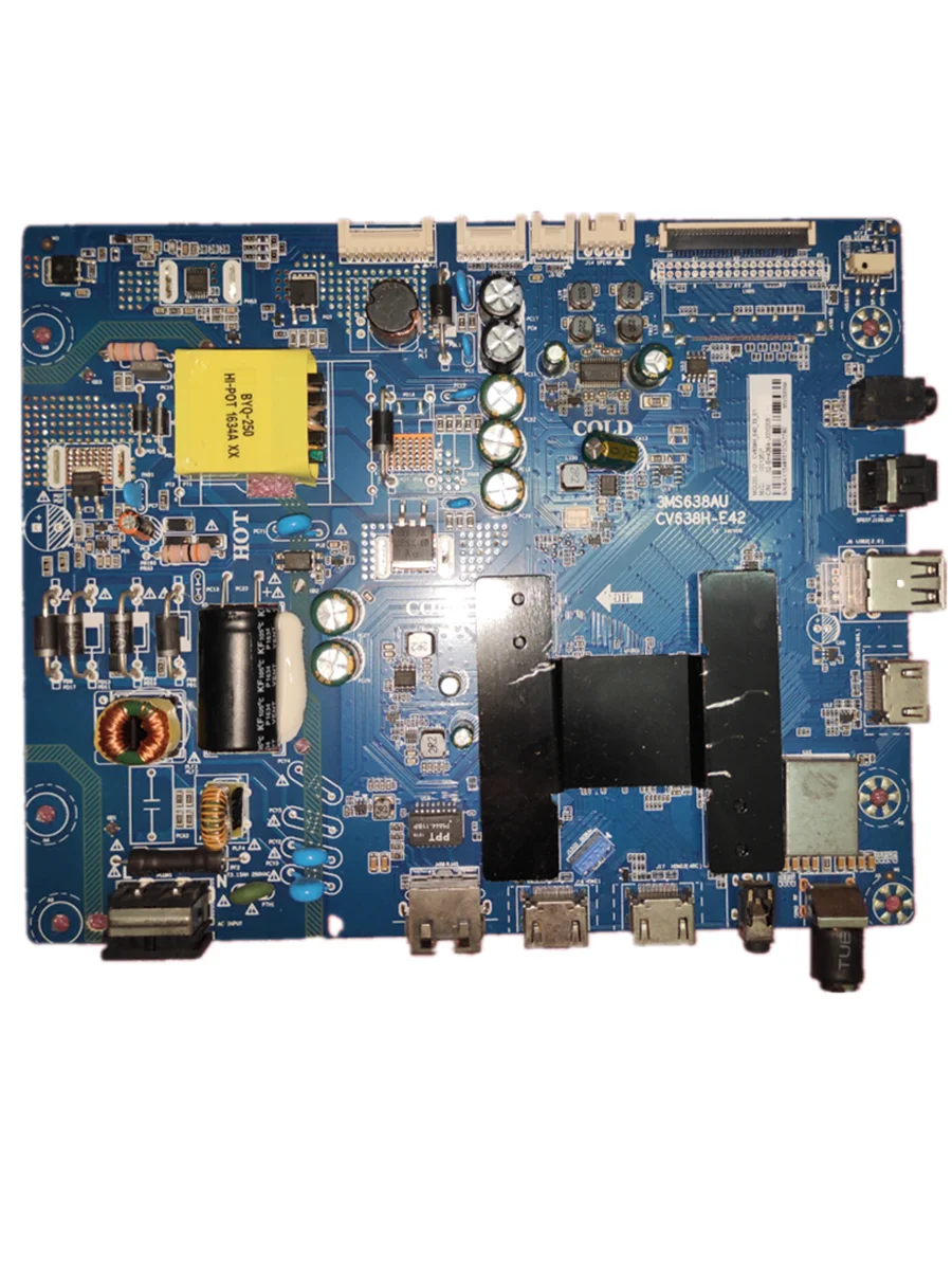 ¡Envío gratis! Placa base de TV CV638H-E42 3MS638AU, tres en uno, bien probada