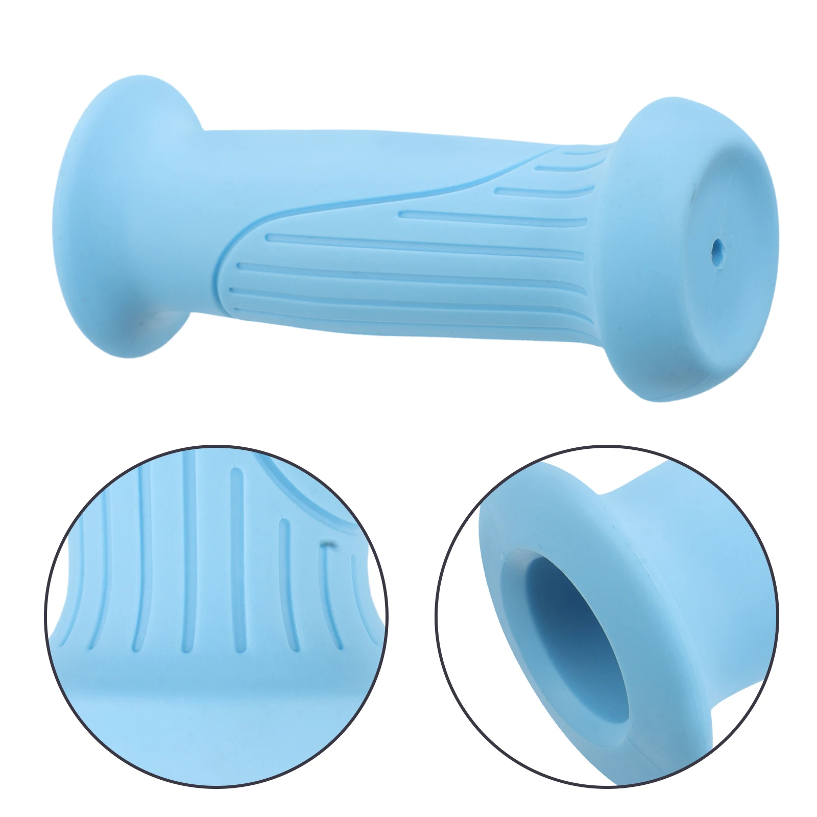 

1 Pair Bike Handlebar Grips Soft Elastic Anti-Slip Covers For Scooters Balance Bikes Tricycles Durable Comfortable Grips