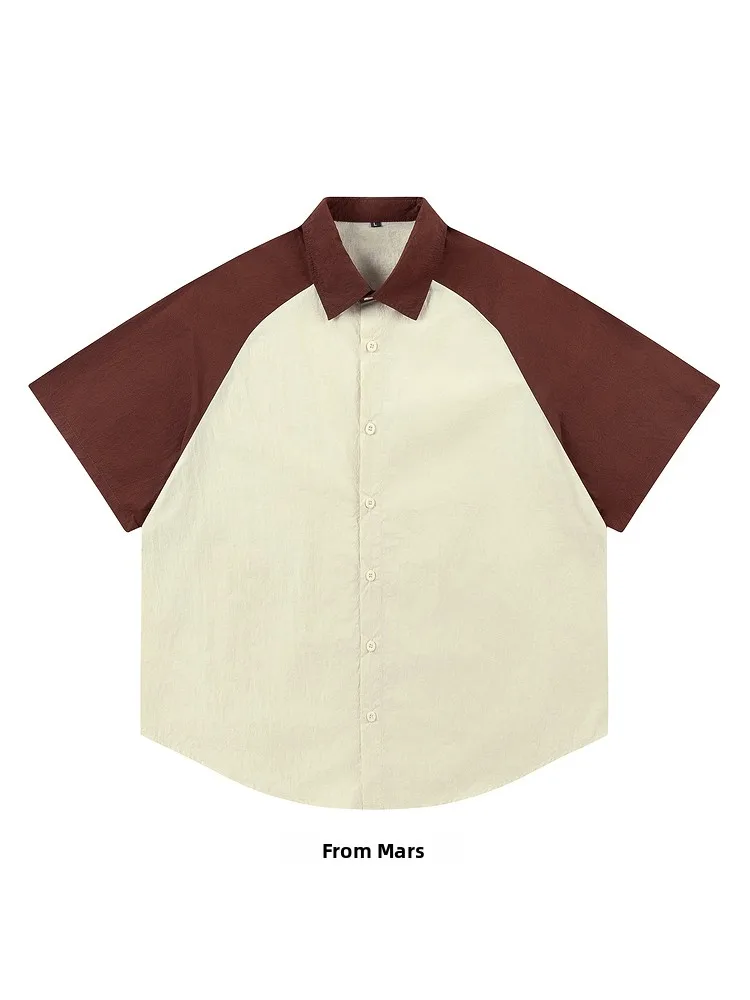 from-american-style-casual-vintage-patchwork-loose-short-sleeve-shirt-summer-clear-romantic-shoulder-insertion-clothing