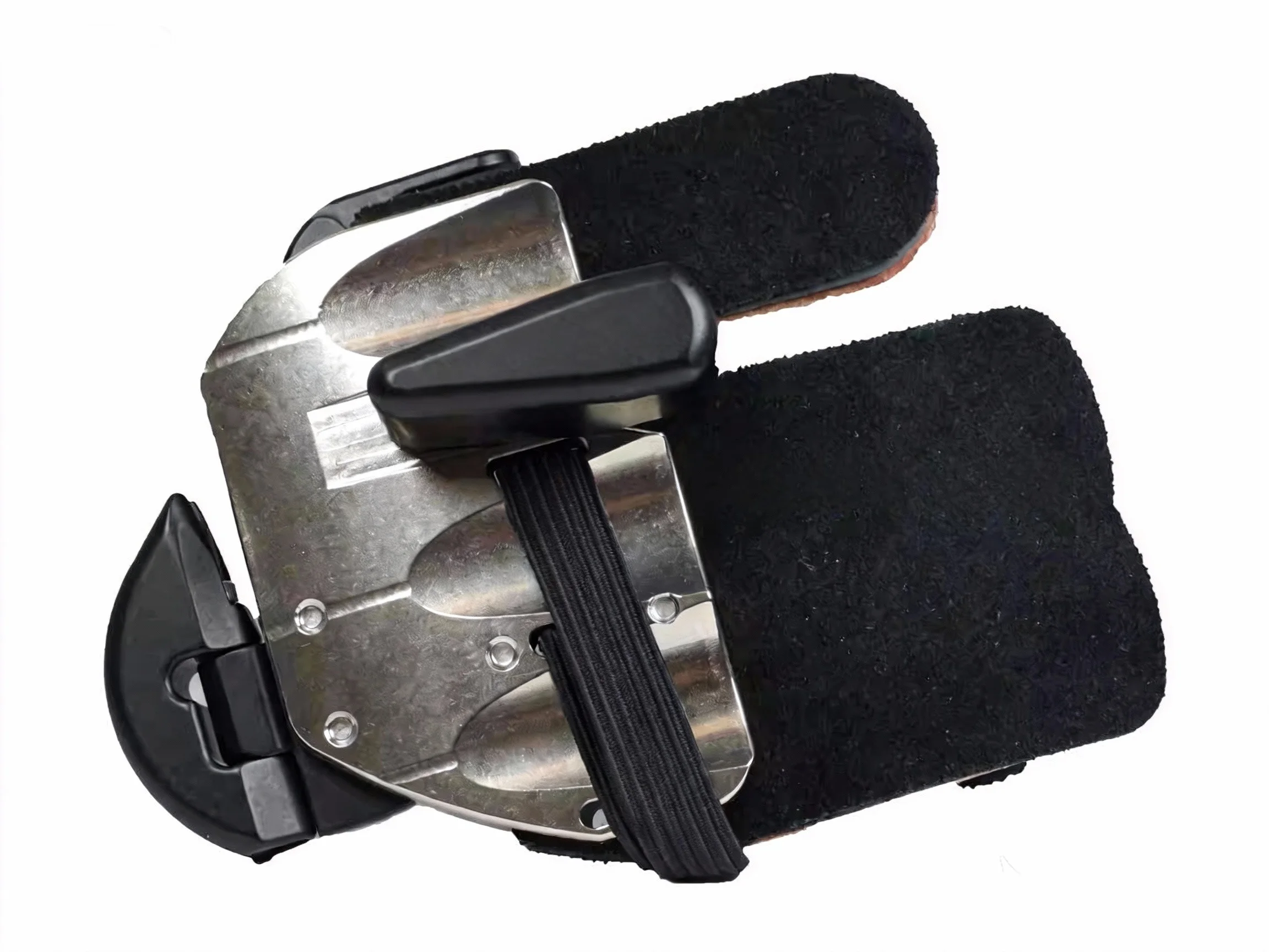 AIM MAKALU Pestaña de tiro con arco de aluminio ajustable ergonómica para máxima comodidad