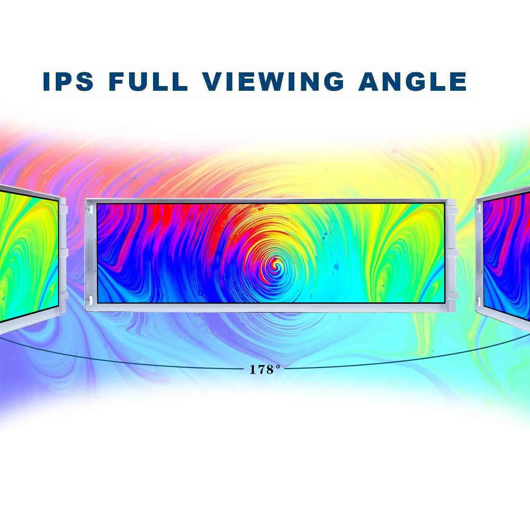 14.5 "2K Y70 PC Case CPU GPU เกมคอมพิวเตอร์ Touch IPS mini HD USB C LCD Monitor