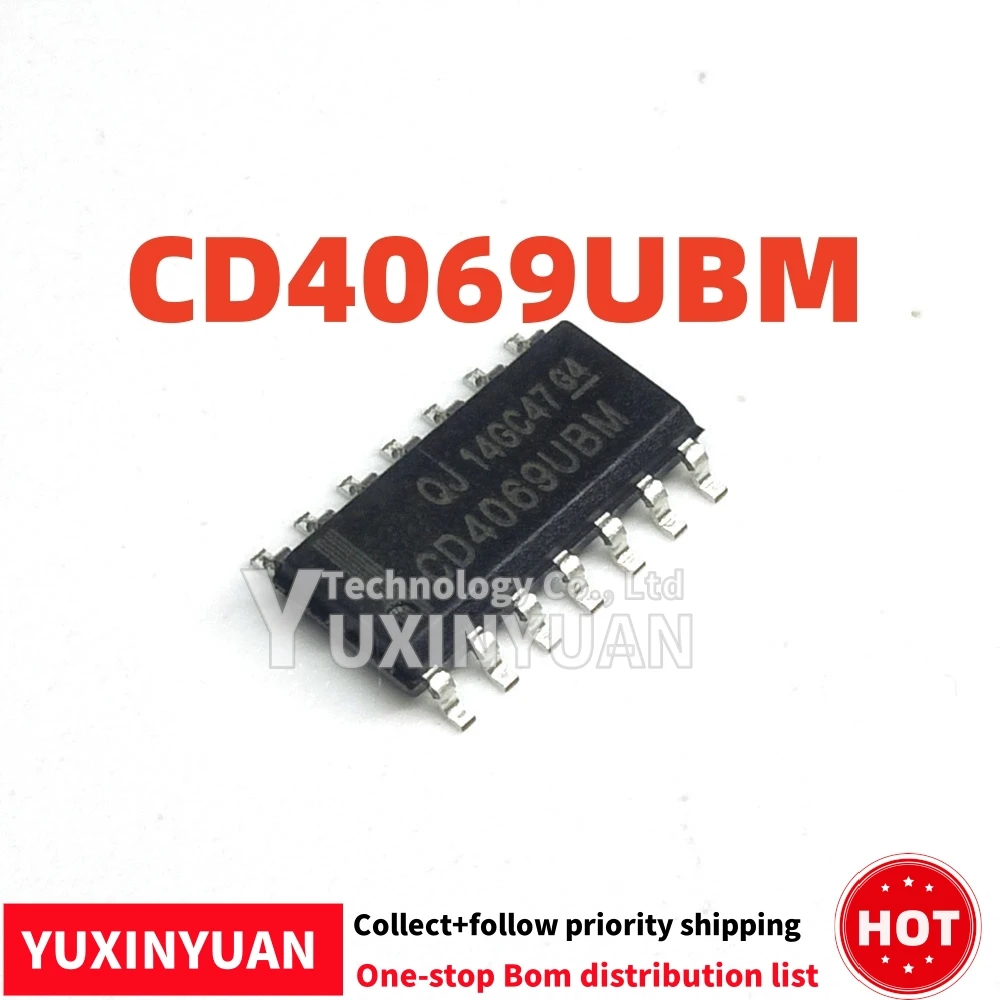 CD4069UBM SOP-14 IN STOCK 10PCS/LOT  YUXINYUAN