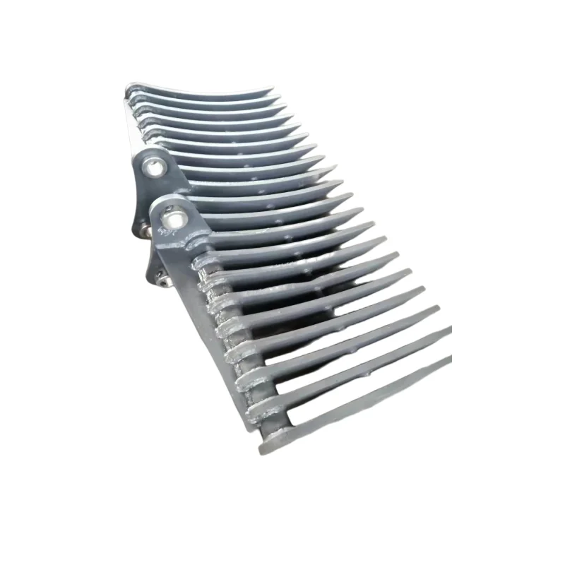 Mini Excavator Attachments Excavator Rake Root Rake with Best Price