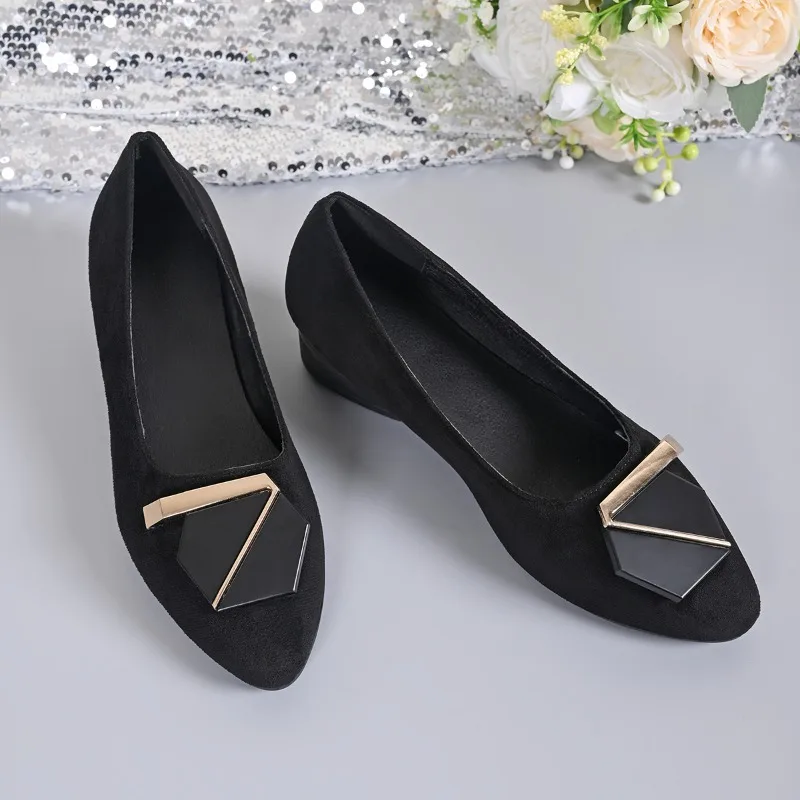 

Новинка 2025 года, высококачественная обувь, женские туфли-лодочки, пикантные туфли на высоком каблуке на среднем каблуке, женская офисная обувь для вечеринок на каблуке