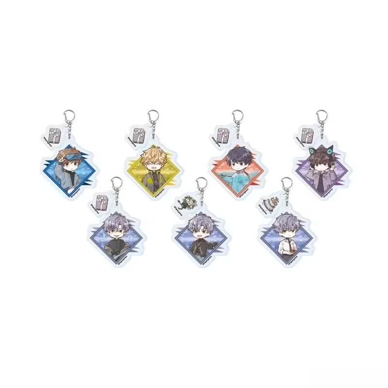 

Game Mr Love: Dream Date Queen's Choice Keychain Doll Anime Love And Producer Acrylic Keyring Pendant for Gift