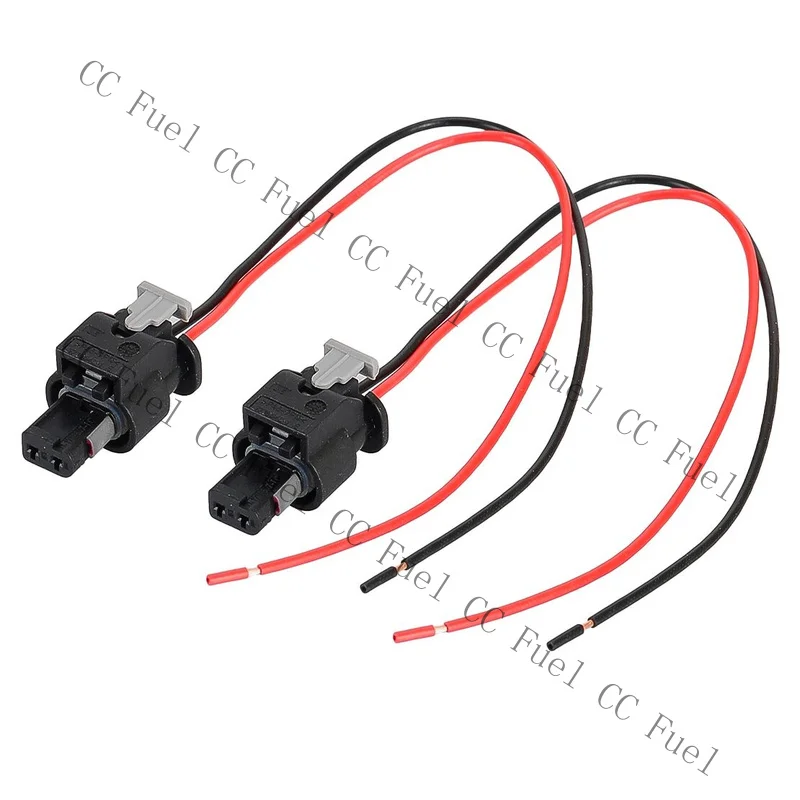 C+ Car 2pcs 2Way Side Marker Light Lamp Harness Plug Fit for Dodge Challenger 16-23