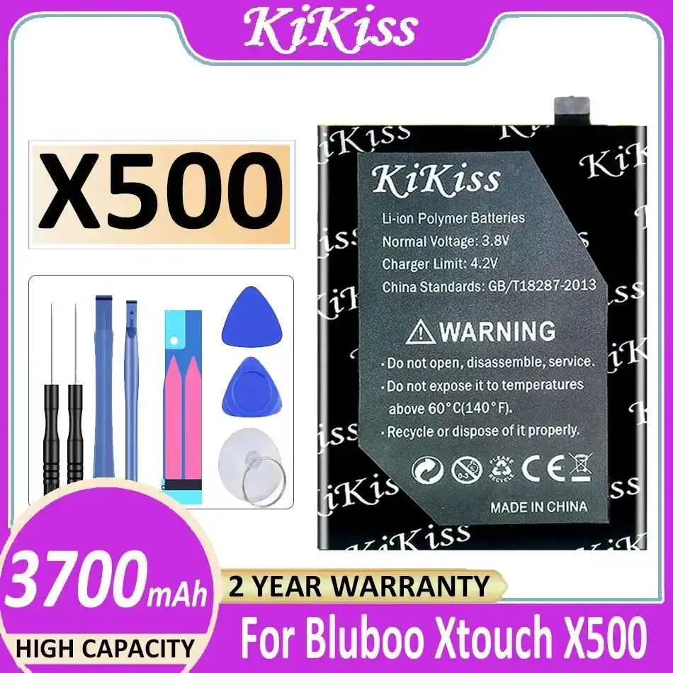 

Mobile Phone Battery 3700mAh Durable Safe For Bluboo Xtouch X500