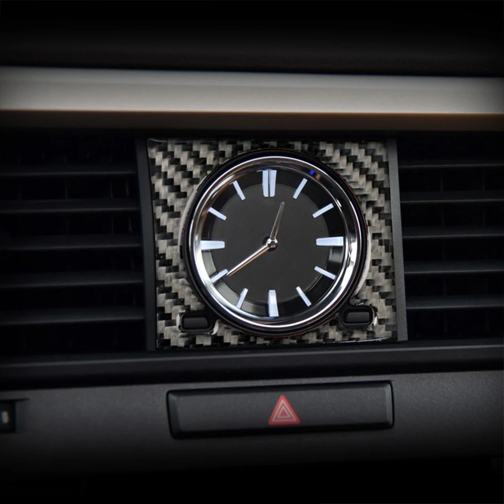 For Lexus RX300 270 200T 450H 2016-2019 Real Carbon Fiber Stickers Central time display panel Car Accessories inside decorative