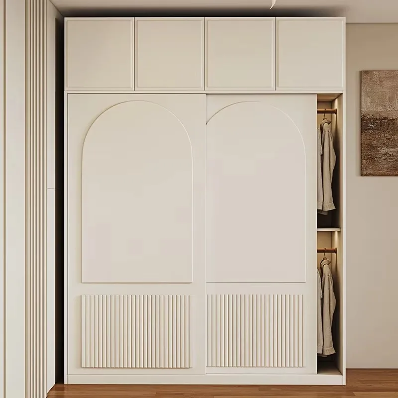 

Hanging Clothes Adults Wardrobes Sliding Doors Organizer Bedroom Closet Wooden Space Saving Ropero De Madera Furniture Home