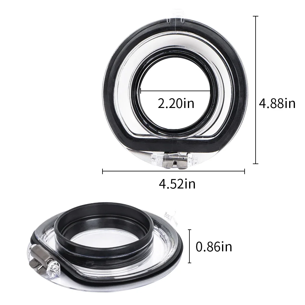 1Pc Dustbin Bottom Lid Seal Rubber Ring for Dyson Hoover V10 V11 V15 Waste Container Accessories