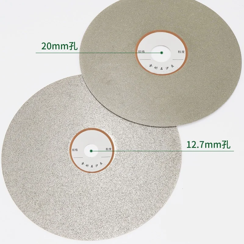 

1Pcs 6" 150mm Diamond Coated Flat Lap Disc Jewelry Polish Grinding Whee Diamond Grinding Disc Grinding Sheet Sand Tray