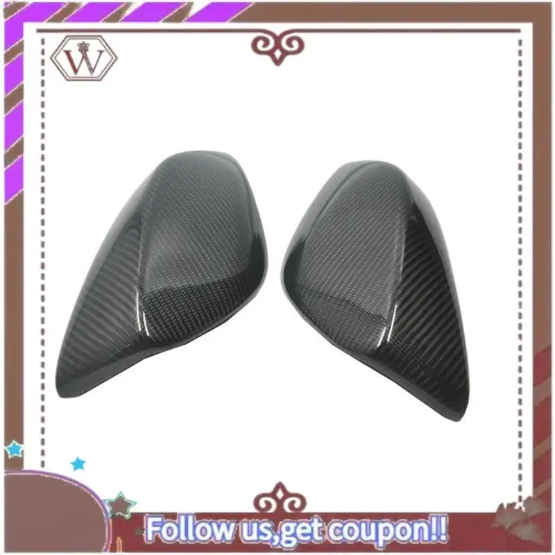

A57E-For Toyota GT86 Subaru BRZ Scion FR-S2 2013-2020 Real Carbon Fiber Rearview Mirror Cover Add On Car Replacement Parts