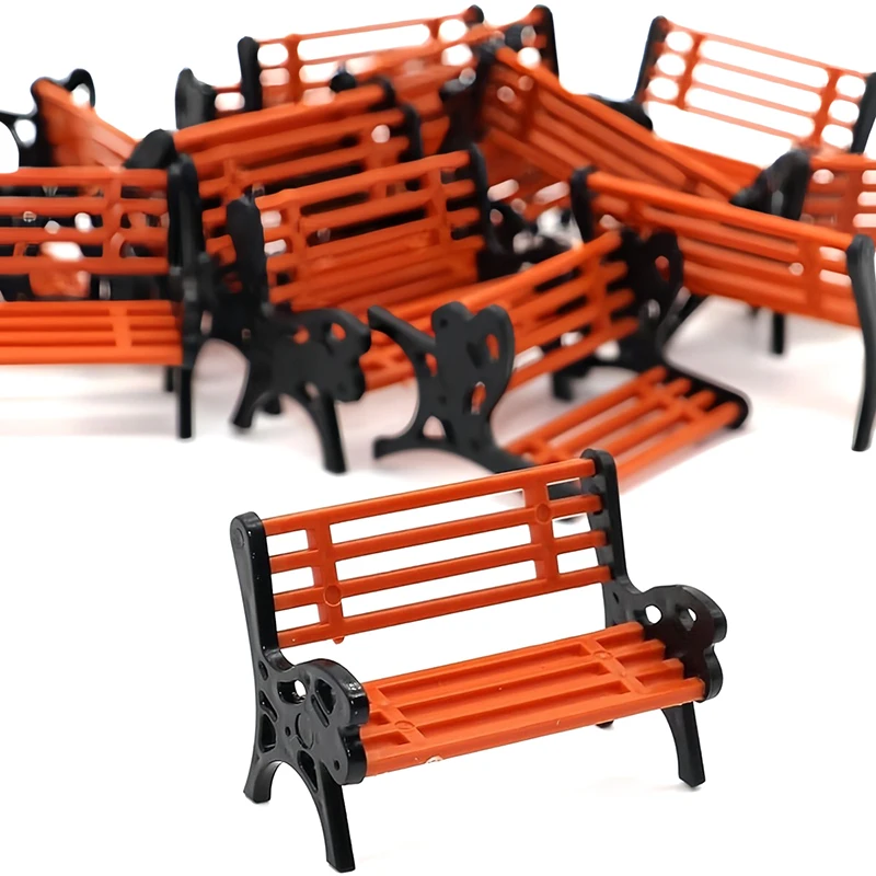 Miniaturowe krzesło rozkładane do parku w skali 1:12, zestaw mebli do domku dla lalek, dekoracja do bajkowego ogrodu, rekwizyty do domku dla lalek.