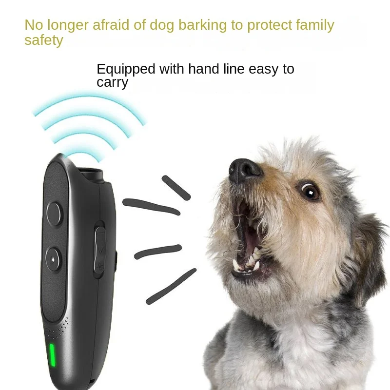 Ultrasonic Dog Repeller High-power Portable Cat Rat Snake  Outdoor Repellent  Training Anti-dog Bite  accessories