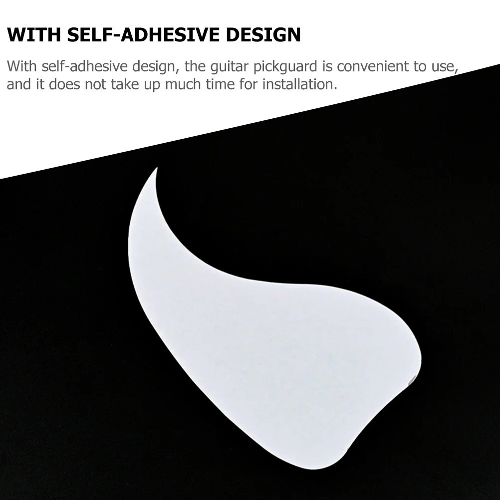 

Guitar Pickguard Folk Acoustic Decorative Anti Scratch Smooth Surface Unique Pattern Design Plastic Protector Guitar Pickguard