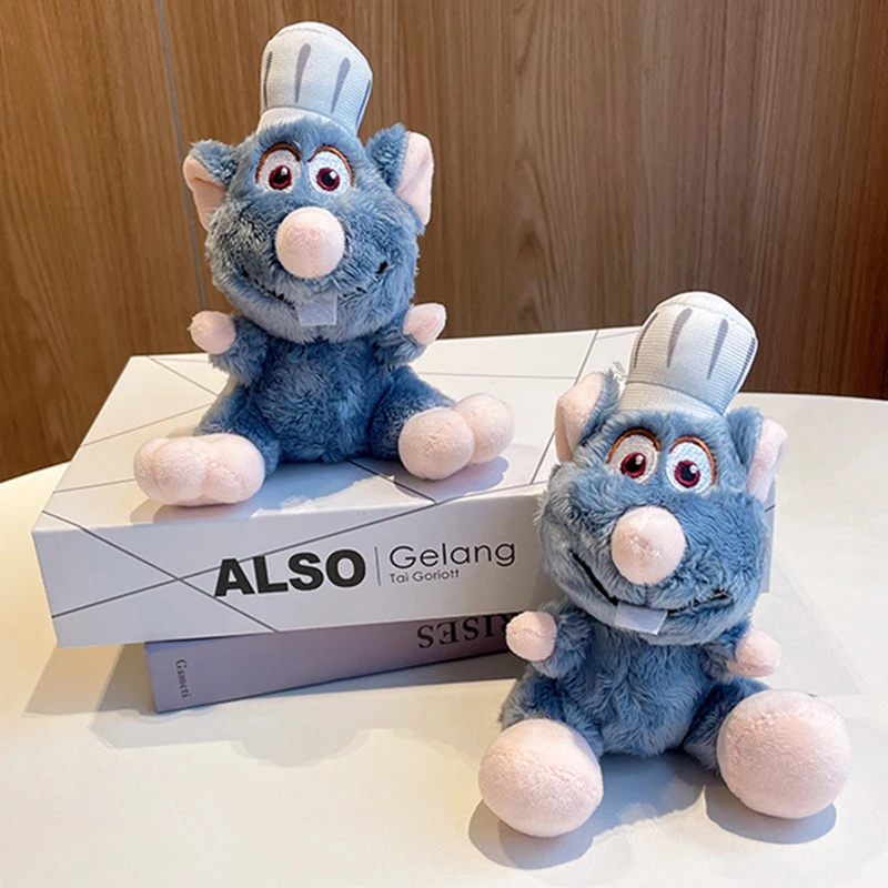 ديزني راتاتوي ريمي ألعاب من نسيج مخملي عروسة كارتون حقيبة مفتاح تزيين مُثبت ملحقات السيارة هدية عيد الميلاد وحفلة عيد الميلاد #5