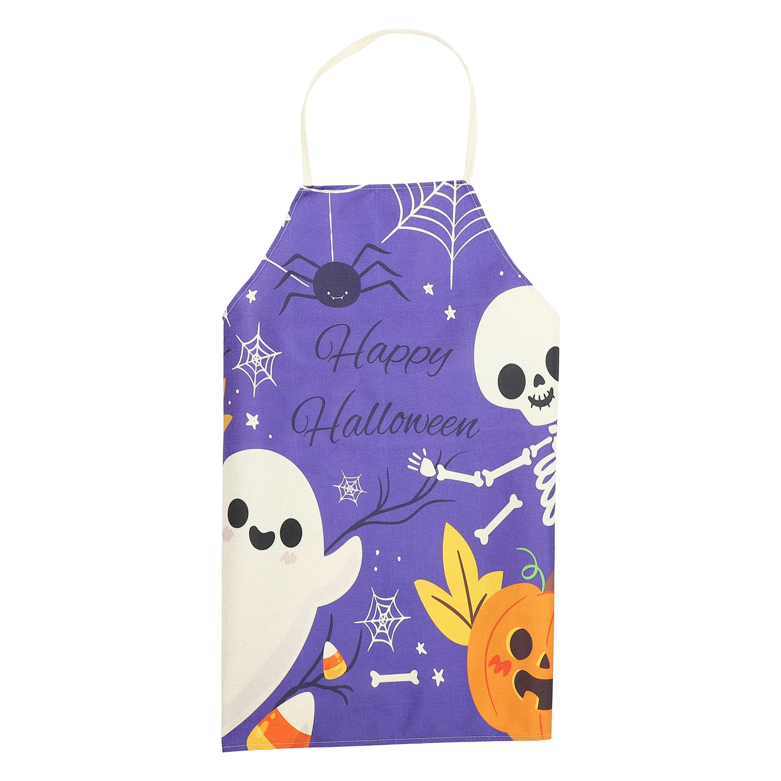 Halloween Apron Themed Housework Kitchen Serving Party Cooking Chef Dirt-proof Baking for Adults