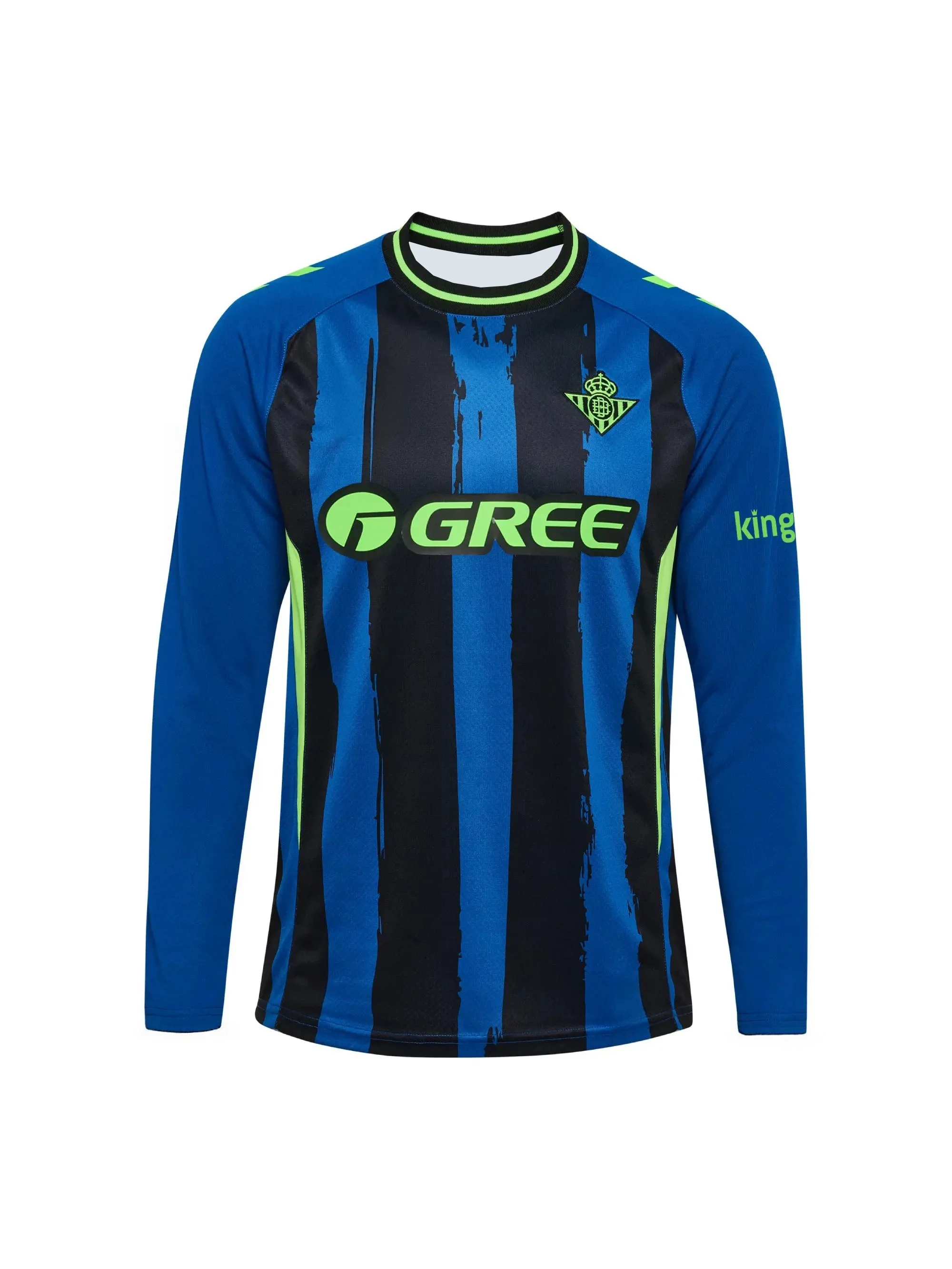 Neues Betis 3D-Druck Fußballtrikot für Herren, atmungsaktiv, schnelltrocknend, langärmeliges T-Shirt, Familien-Partnerlook – Detail 4