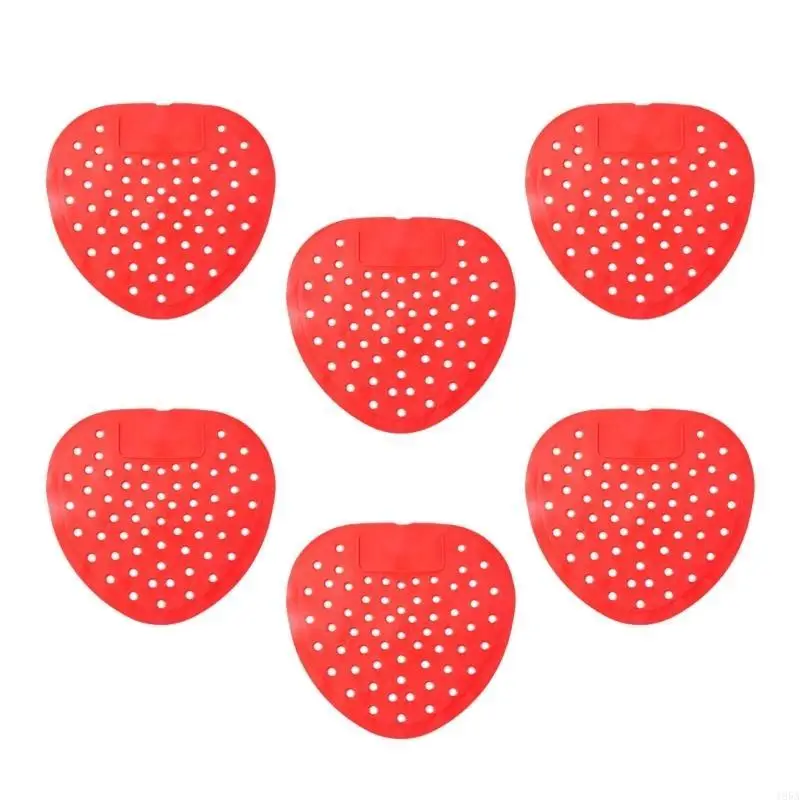 6PCS Urine Splash Guards Pad with Activated Carbons Odor Control Strong Plastic Restroom Accessories for Commercial Use 