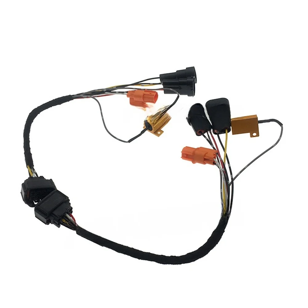 For Civic FC7 Specific LED Headlight Conversion Harness Direct Connection Wiring Kit for Easy Halogen LED Swap