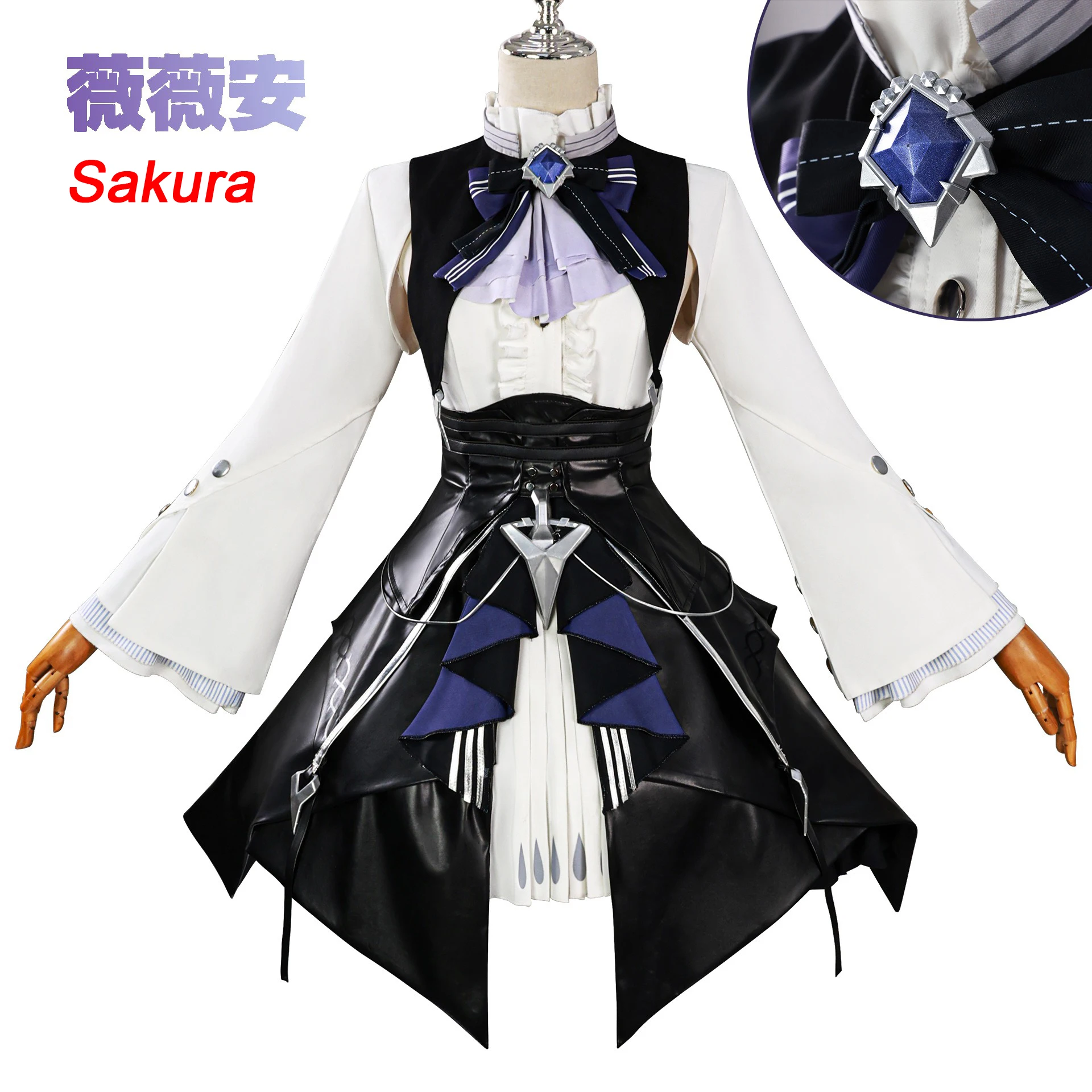 

Vivian Cosplay ZZZ Zenless Zone Zero Cosplay Costume Vivian Wig Shoes Halloween Carnival Party Comic Con Role Playing Outfits