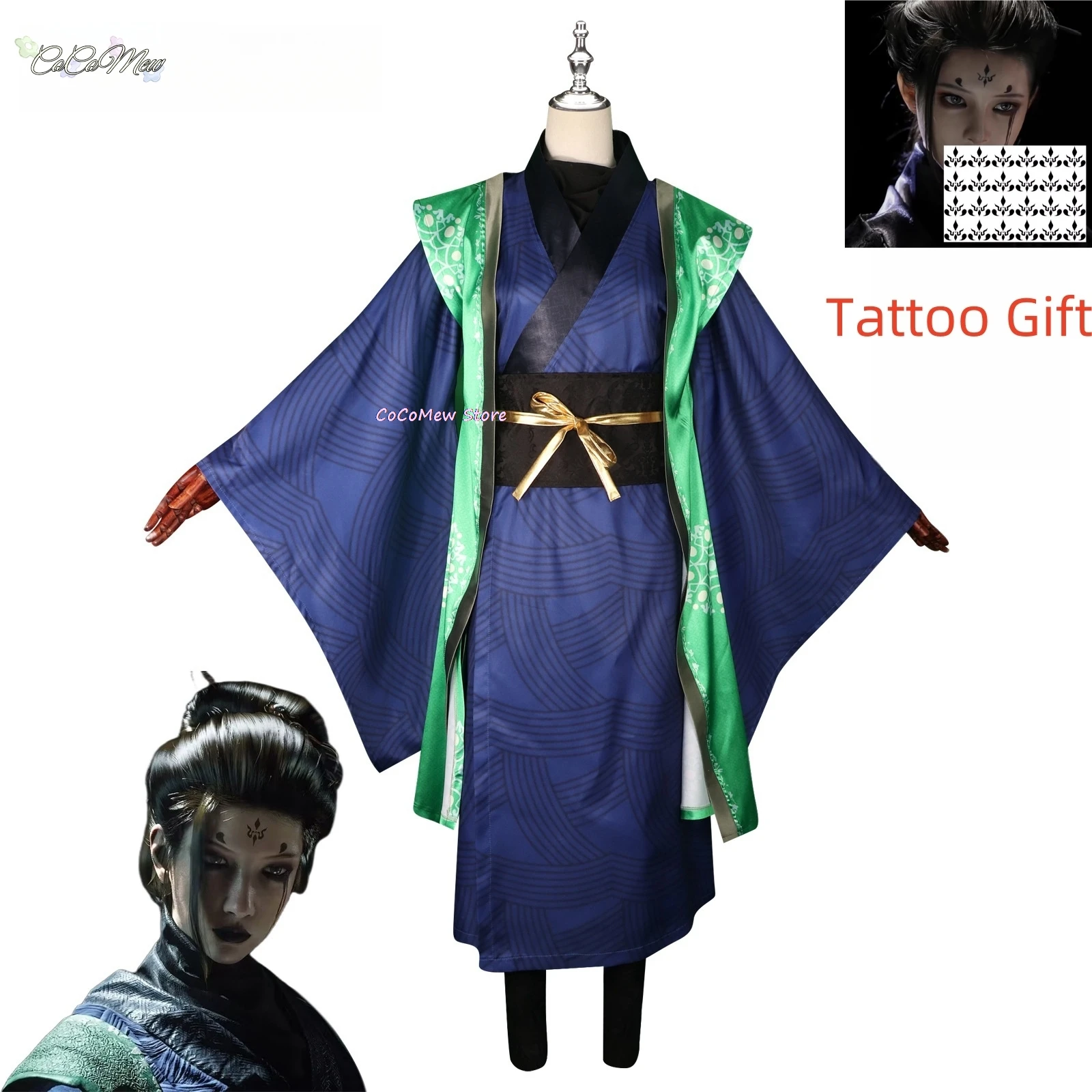 Black Myth: Wukong Cosplay Anime Spider Goblin Ancient Style Costume Woman Man New Game Wukong Fancy Stage Costume Suit