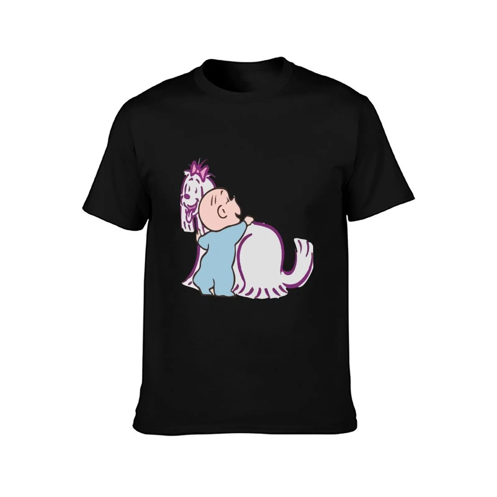 Harold and the Purple Crayon T-Shirt Aesthetic clothing anime figures fitted t shirts for men