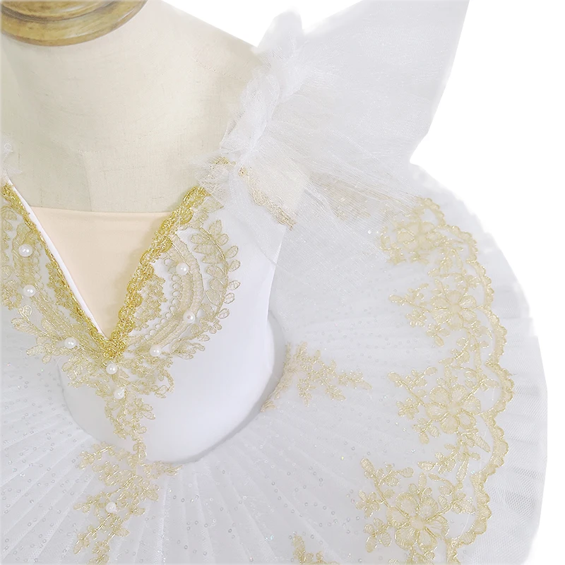 전문 발레 의상 클래식 발레리나 발레 투투 어린이 아동 성인 팬케이크 투투 댄스 발레 드레스 소녀용