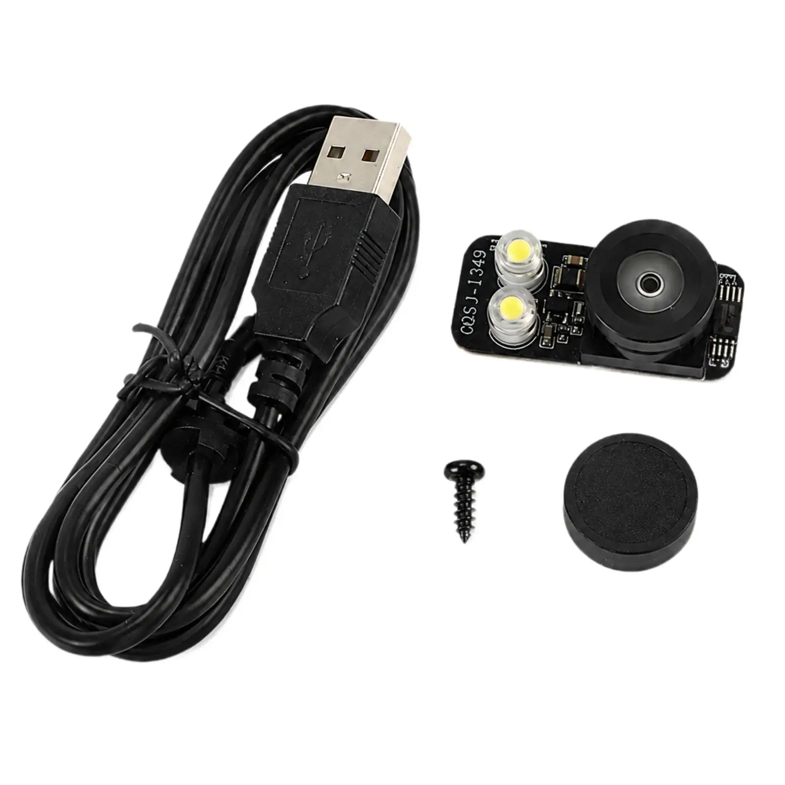 3D Printer Camera with Supplementary LED and Screw Mount for Enclosure Observation and Print Progress Control
