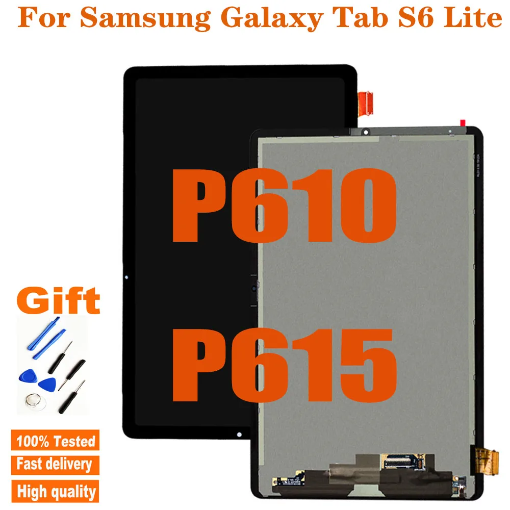 104-for-samsung-galaxy-tab-s6-lite-lcd-p610-p615-sm-p610-sm-p615-sm-p617-lcd-display-touch-screen-digitizer-assembly-replacemet