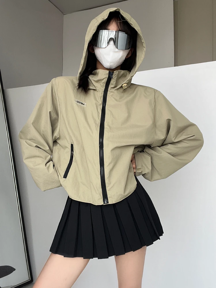 

Chuanxi Fengan Series Женская ор Outdoor Jaet Ветрозащитная защита от солнца Весна Осень Спецодежда Utili Sle Climbing S...