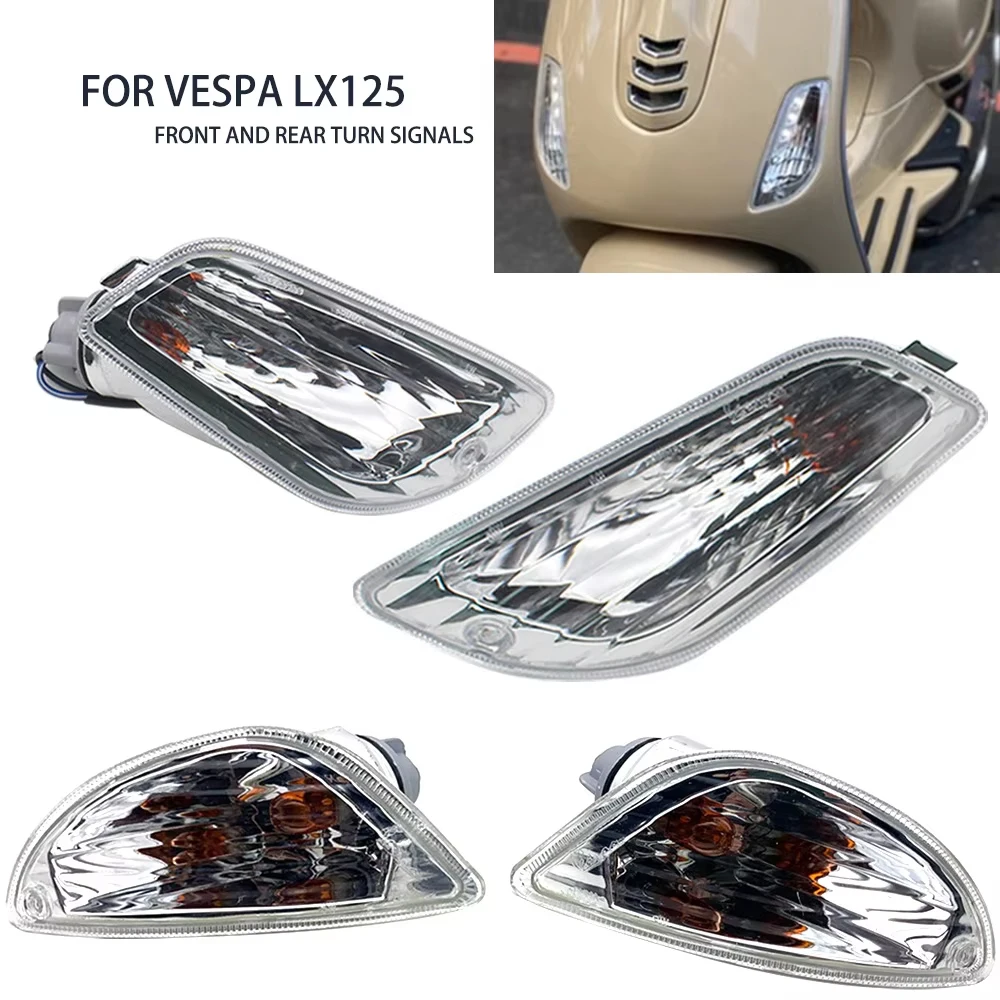 

Scooter Motorcycle Front Turn Signal Light Indicator Blinker Lamps For LX50 LX125 LX150 LX 50 LX 125 LX 150 2 Takt 4 Takt LXV