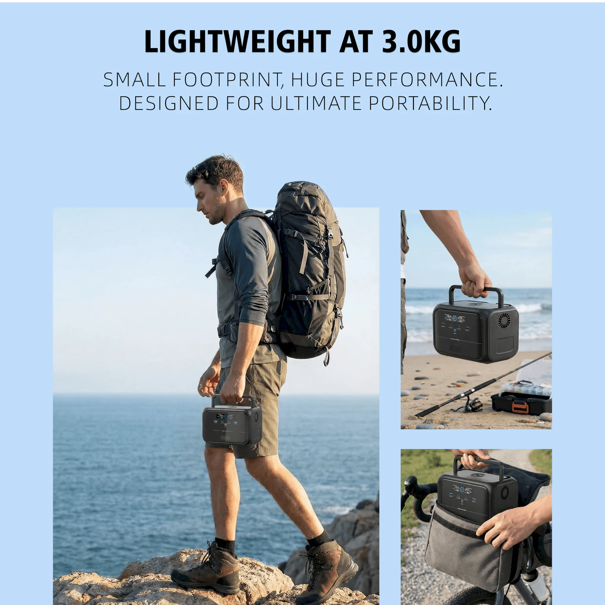 288Wh Solar Generator Portable - огляд і ціна Outdoor Usb Power Outlet