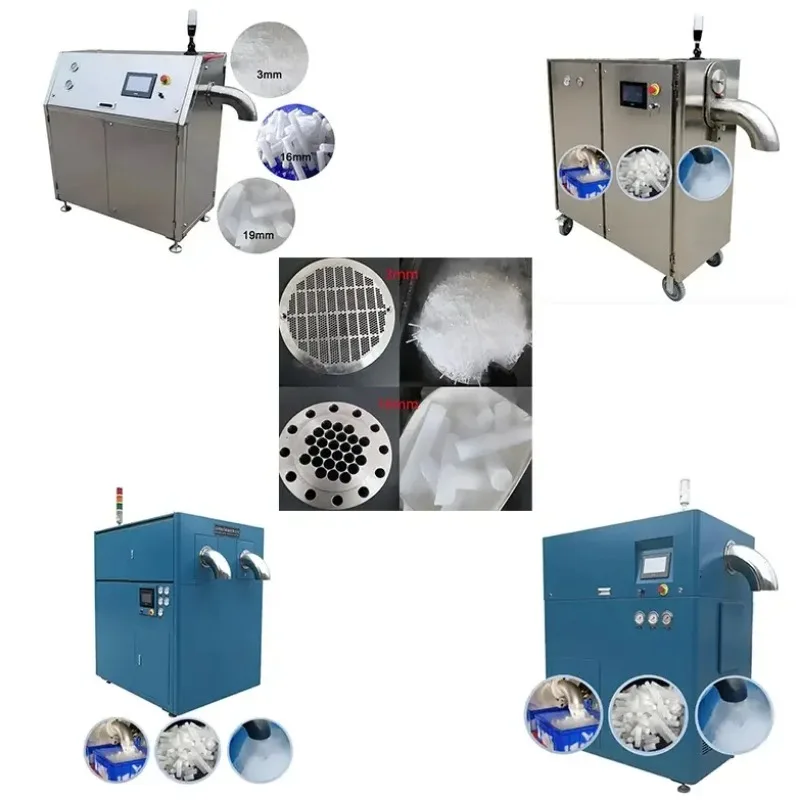 Efficient Price of Dry Ice Machine Manual Mini Dry Ice Pelletizer Machine Dry Ice Pellet Machine