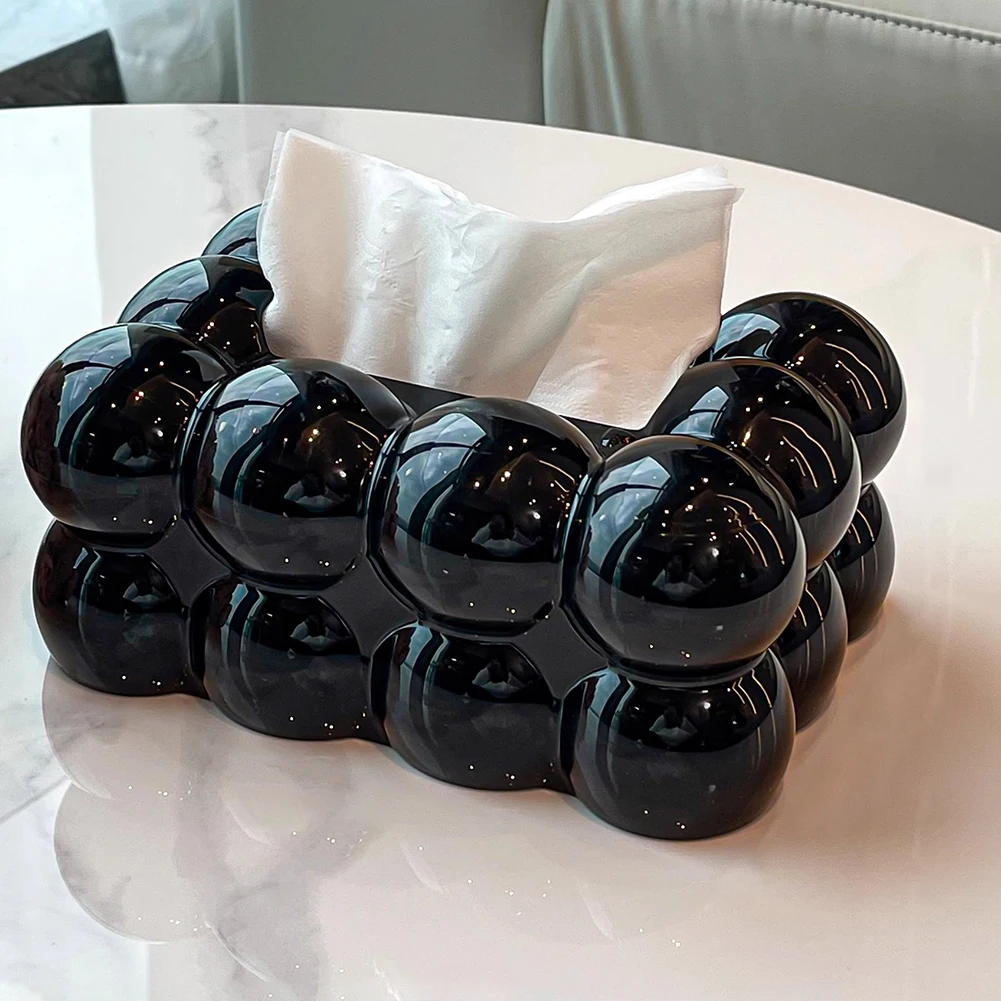 Cloud Design Tissue Box Kitchen Table Paper Dispenser Desktop Paper Storage Holder Car Tissue Organizer for Bedroom Living Room