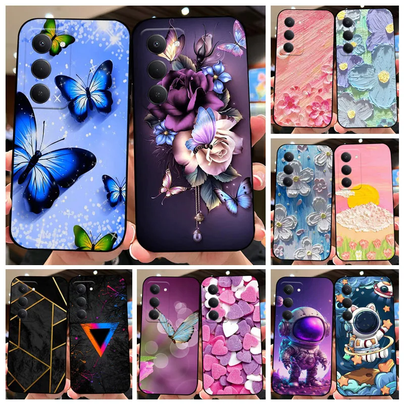 

Чехол для Redmi 15 5G, новый модный силиконовый мягкий чехол из ТПУ с рисунком, задняя крышка для Xiaomi Redmi15 5G 6,9 дюйма, защитные чехлы