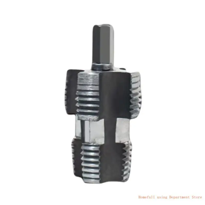 High Efficiency 3/4" PVC Pipe Tap Crafts from Steel for Reliable Thread Cutting Water Pipe Internal Thread Opener