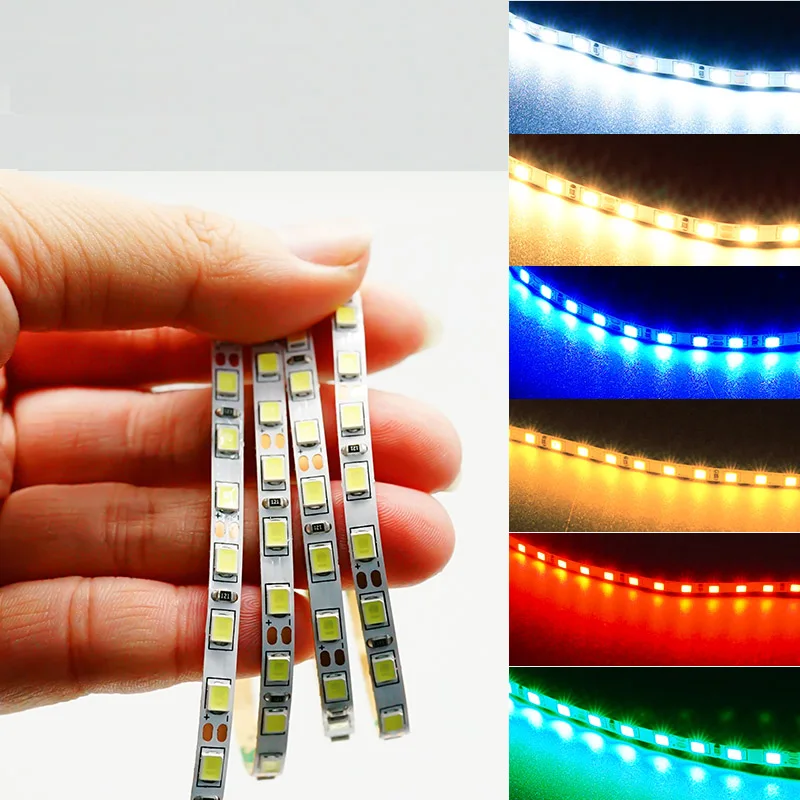 

10pcs 4mm 5mm 10cm 20cm 50cm 1m 5m LED Soft Tape Car Cabinet Diy Flexible Strip 12v 24v 3000k 4000k 6000k Red Green Blue Yellow