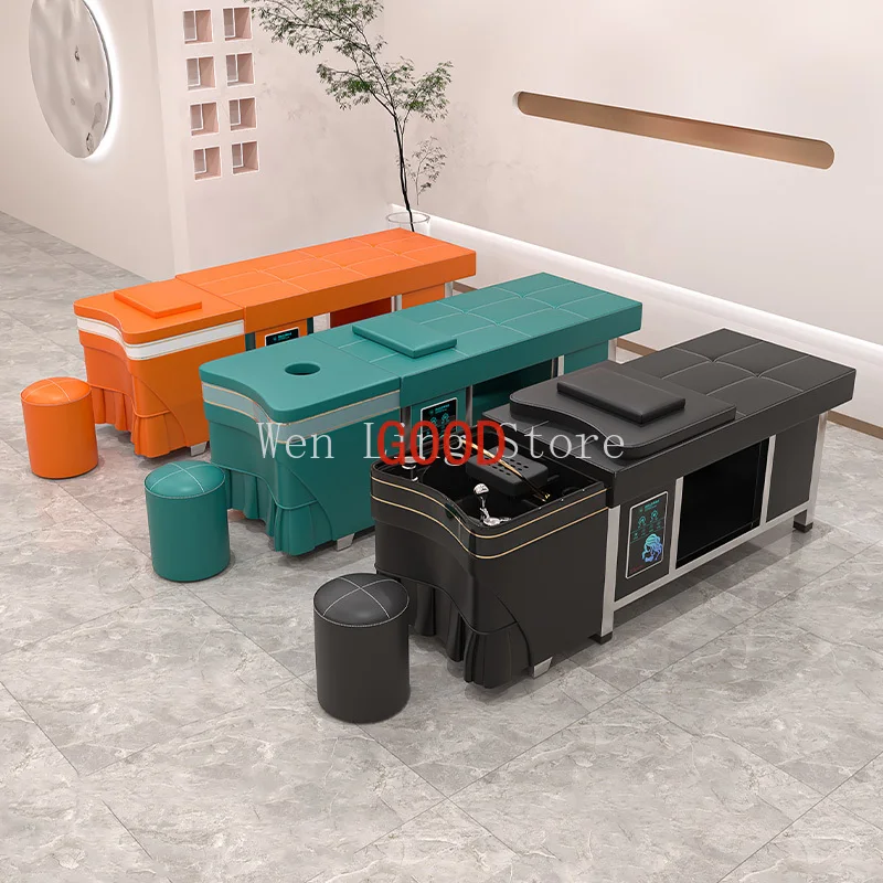 Japanese Chair Beauty Shampoo Basin Stand Hair Massage Bed Professional Hairdresser Washing Machine Sillas Spa Styling