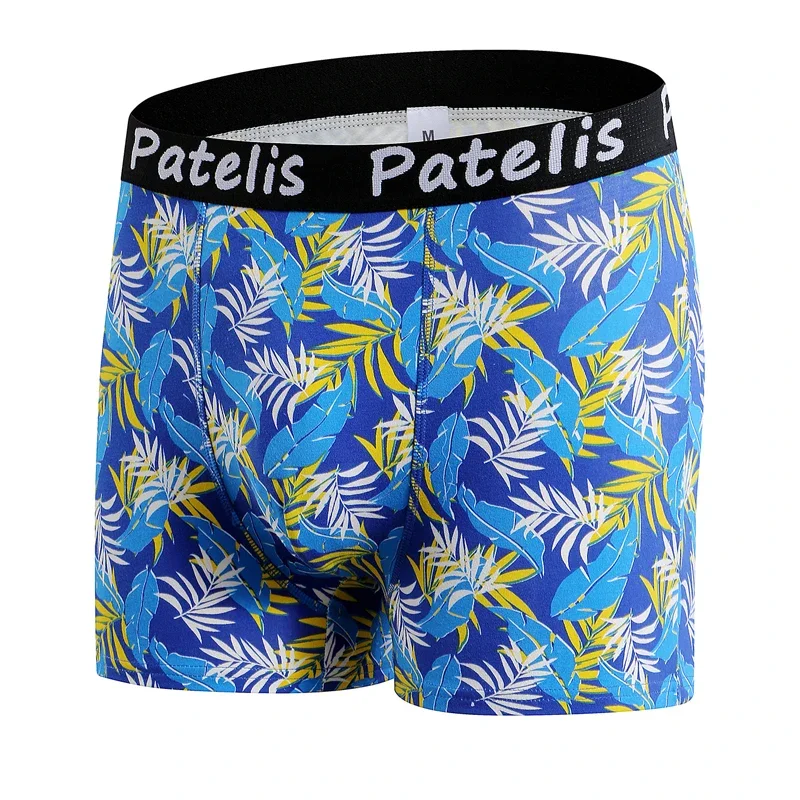 4pcs/suit Boxer Shorts Men's Plus Size Underwear Boxer 6xl Is 95-210kg Large Size Comfortable Bicycle Shorts